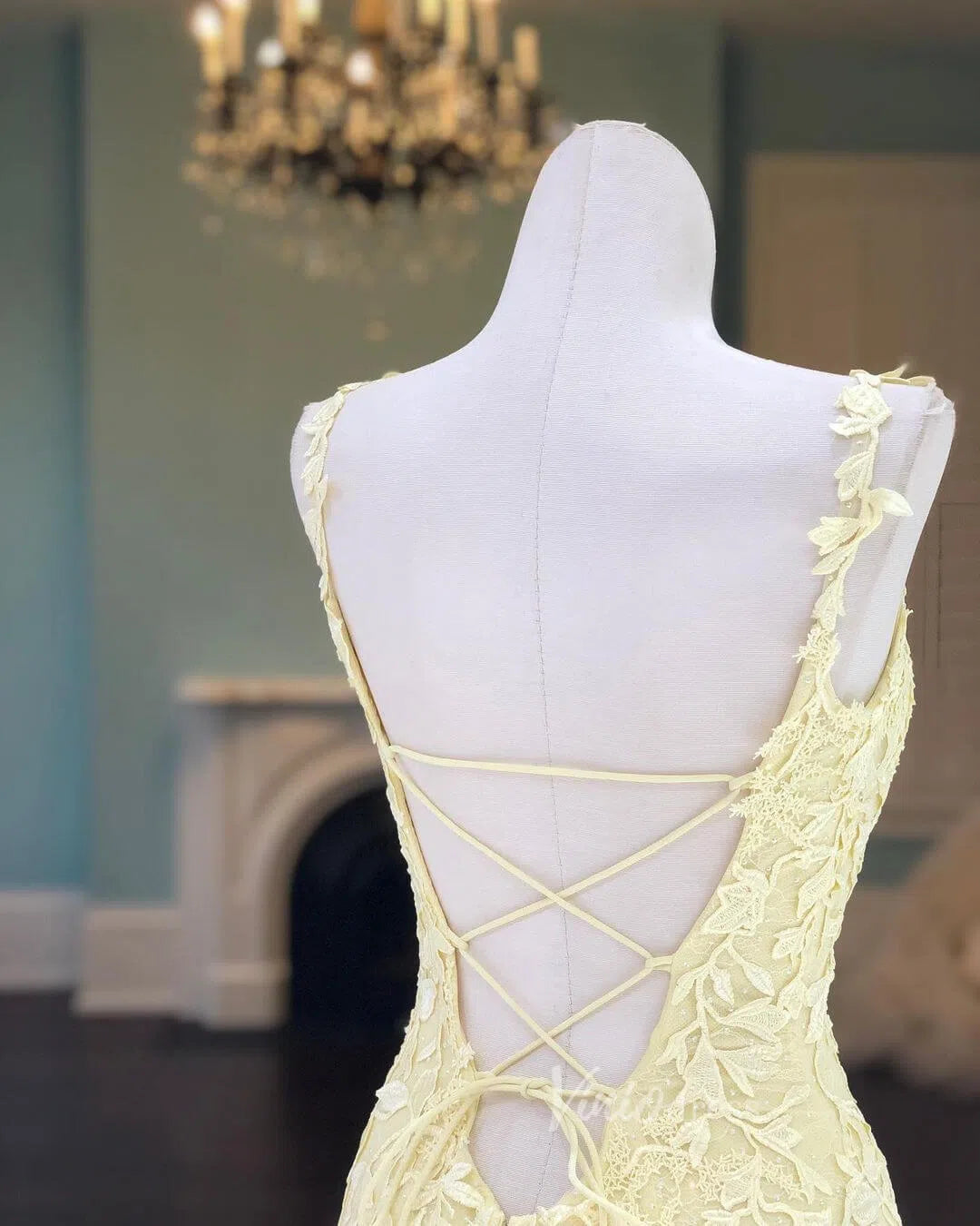 Pink Lace Appliqued Mermaid Prom Dresses Lace up back FD1250C-prom dresses 2025 -Viniodress-Pink-Custom Size-