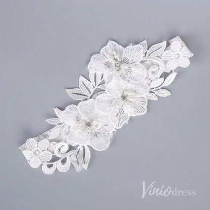 Lace Bridal Wedding Garter Set AC1251-Accessories 2025 -Viniodress-#11-