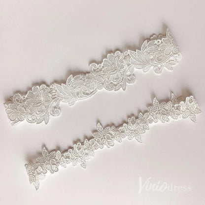 Lace Bridal Wedding Garter Set AC1251-Accessories 2025 -Viniodress-#7-