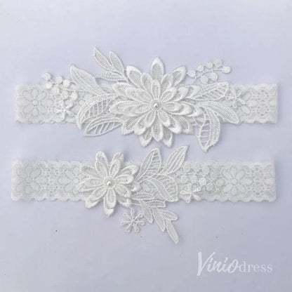 Lace Bridal Wedding Garter Set AC1251-Accessories 2025 -Viniodress-#9-