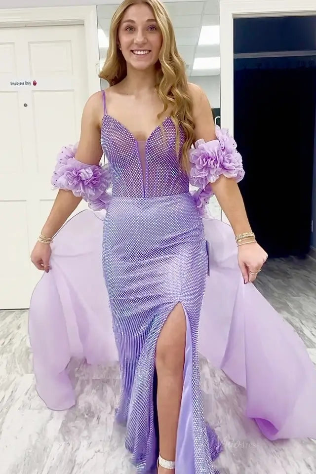 PG028不转-Pageant Dress 2026-Viniodress-Lavender-US 0-