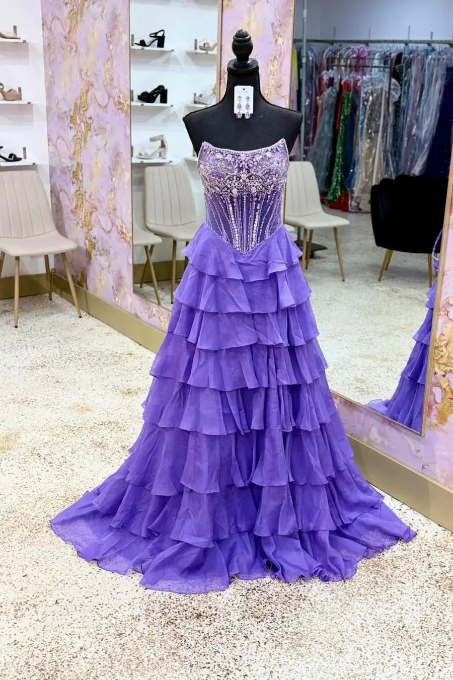 RF214-Prom Dresses 2026-Viniodress-Lavender-Custom Size – Add Measurements in Cart-