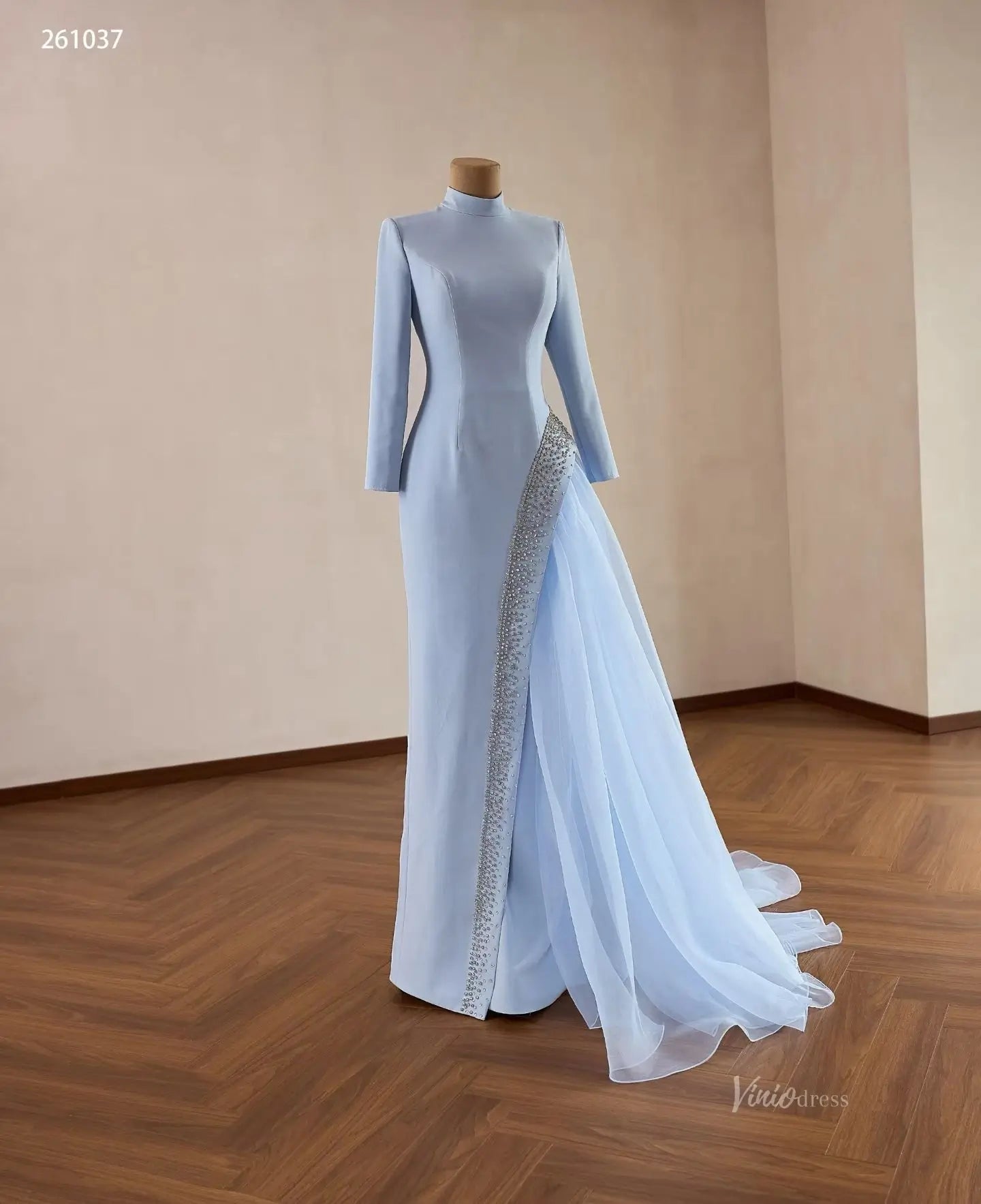 261037-Evening Dresses 2026-Viniodress-Light Blue-Custom Size – Add Measurements in Cart-