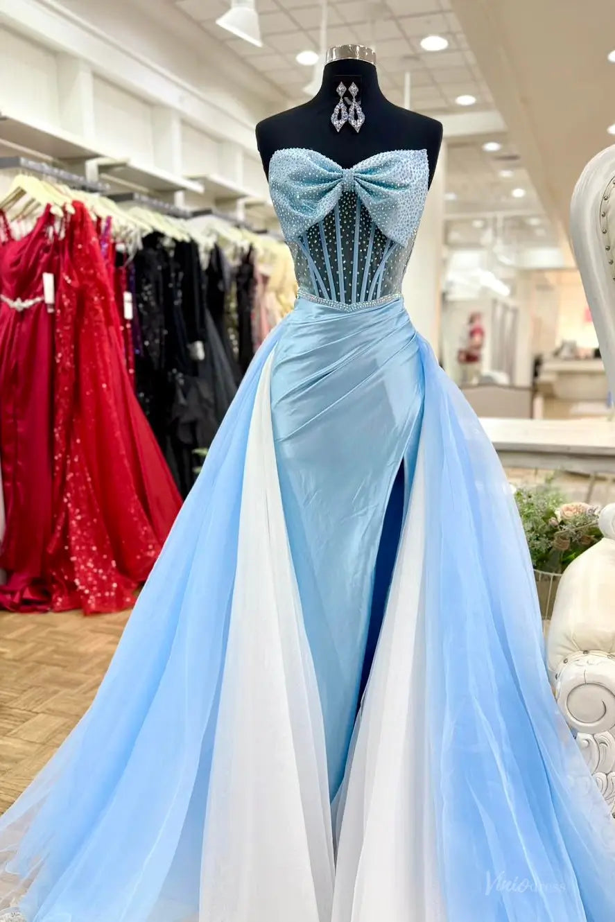 SK004-prom dresses 2026-Viniodress-Light Blue-Custom Size-