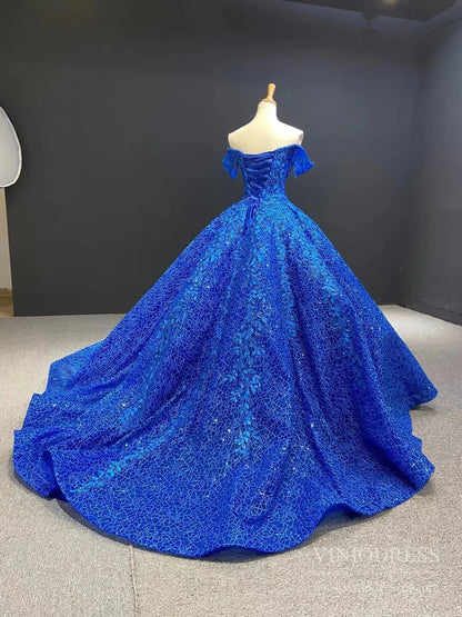 Light Blue Sweet 16 Dress Vintage Quinceanera Dress 66601 viniodress-Quinceanera Dresses 2025 -Viniodress-Light Blue-Custom Size-