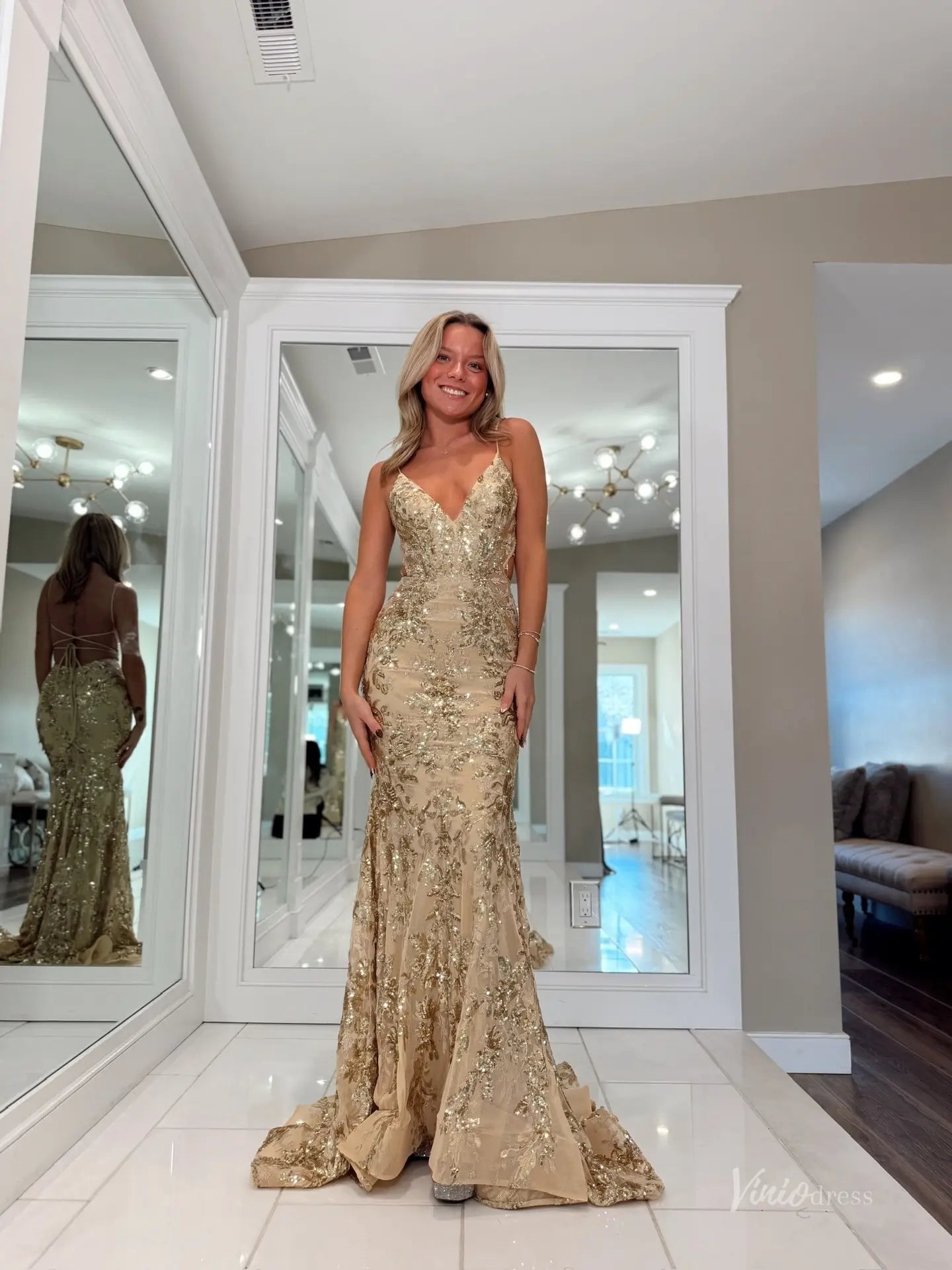 LP047-prom dresses 2026-Viniodress-Light Gold-Custom Size – Add Measurements in Cart-