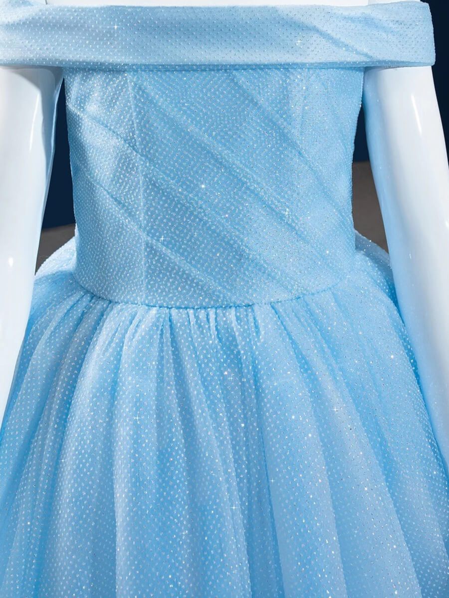 Little Girls Prom Dress Light Blue Pageant Gown FD2397C-Girls Prom Dresses-Viniodress-Viniodress