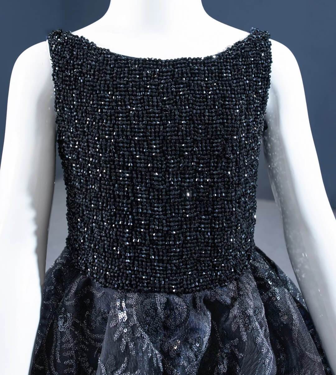 Little Girls Prom Dresses Black Pageant Gown FD1126C-Pageant Dresses for Kids 2025 -Viniodress-As Picture-Custom Size-