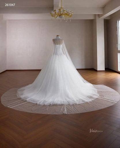261047 80cm-wedding dresses 2026-Viniodress-Ivory-Custom Size – Add Measurements in Cart-
