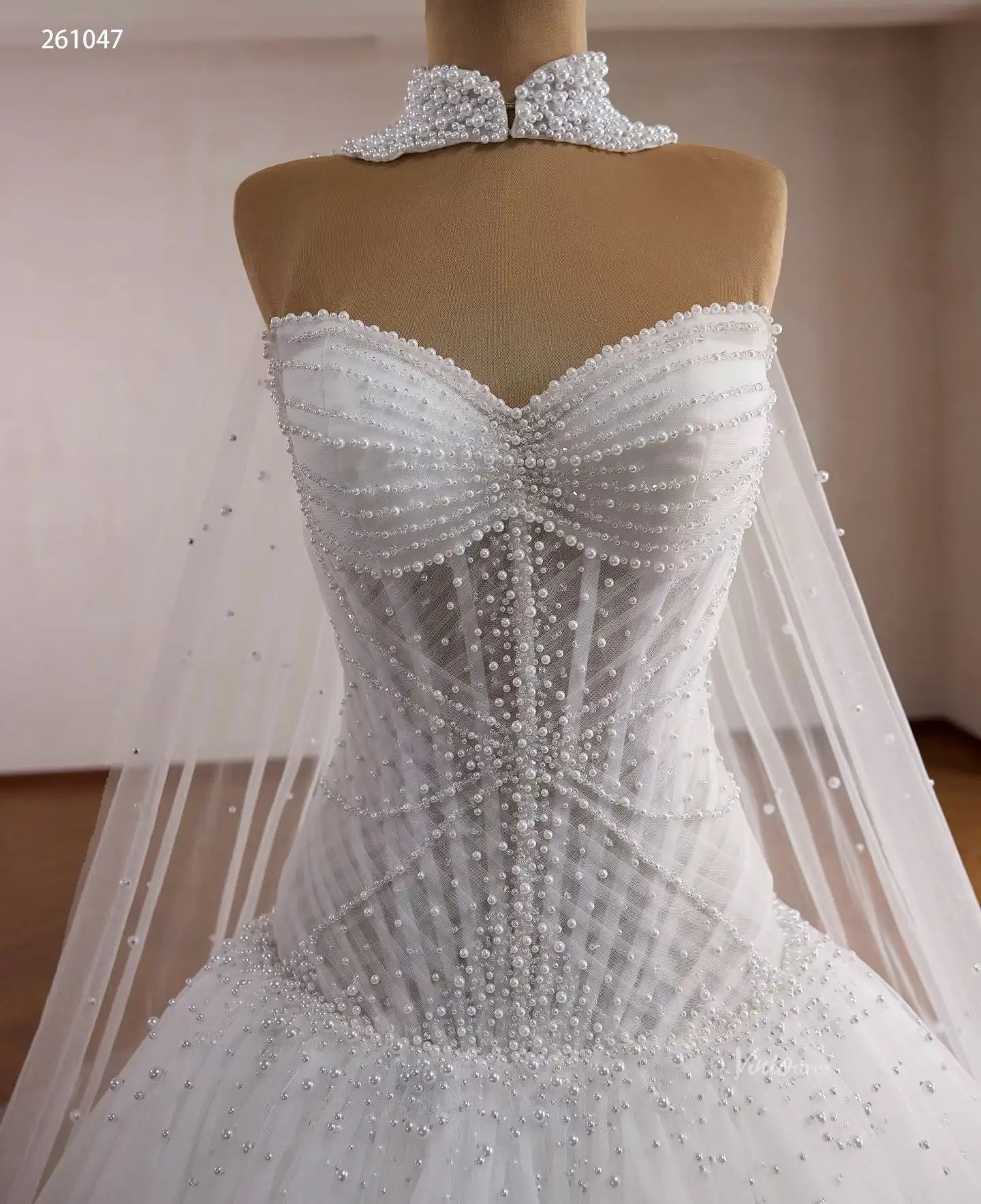 261047 80cm-wedding dresses 2026-Viniodress-Ivory-Custom Size – Add Measurements in Cart-