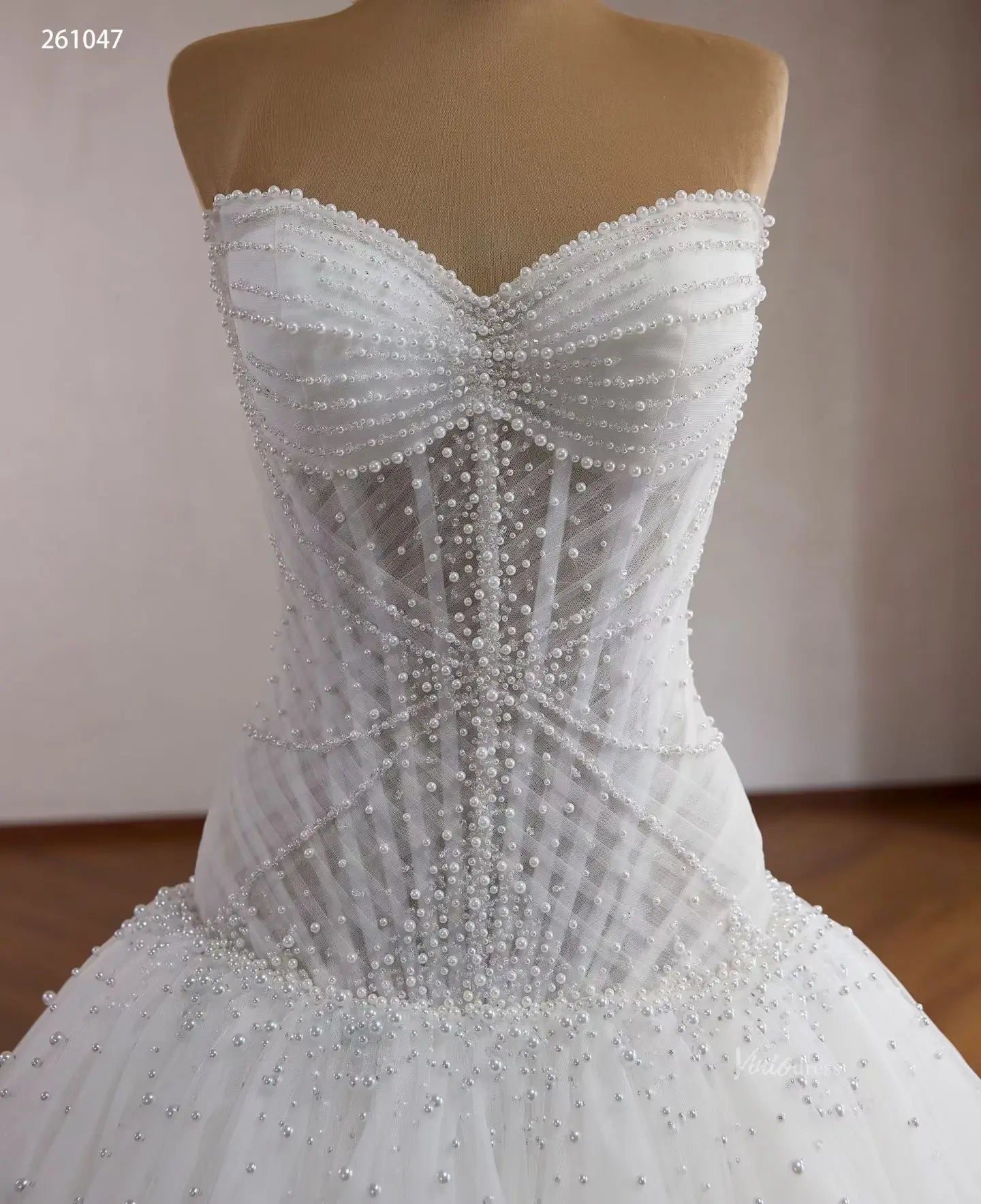 261047 80cm-wedding dresses 2026-Viniodress-Ivory-Custom Size – Add Measurements in Cart-