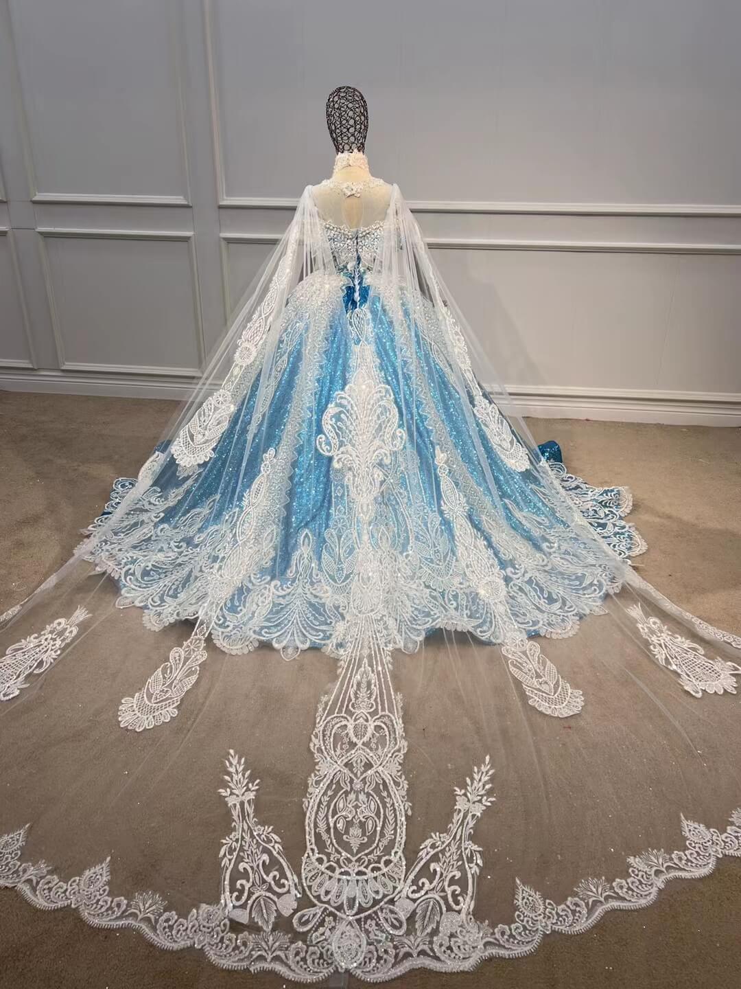 Luxury Ball Gown Pageant Dresses for Kids KD1029-Pageant Dresses for Kids 2025 -Viniodress-Lilac-Custom Size-