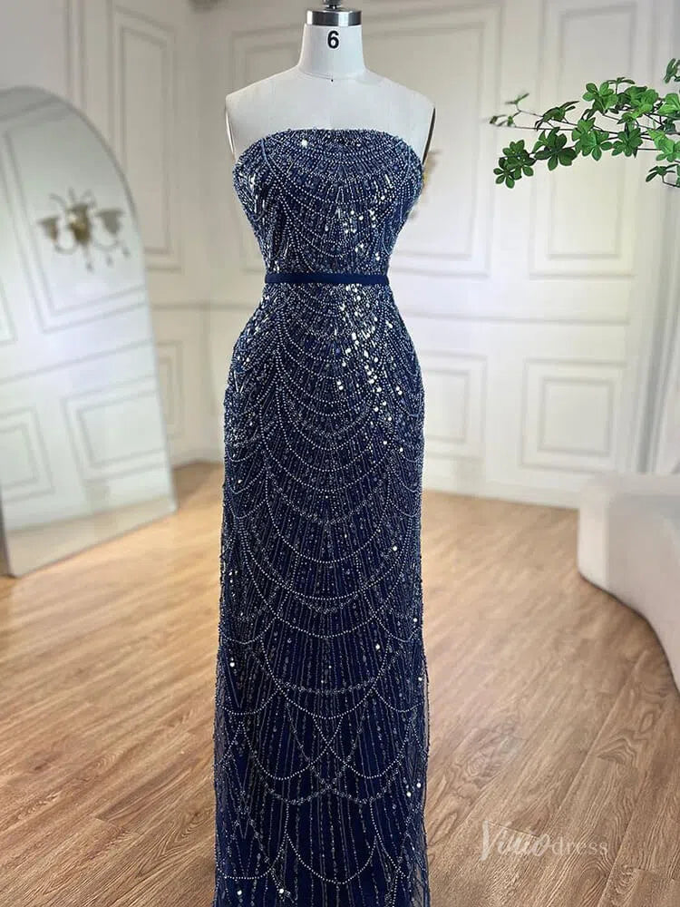 Luxury Beaded 20s Evening Gowns Gatsby Formal Dresses with Cape 20201-prom dresses-Viniodress-Viniodress