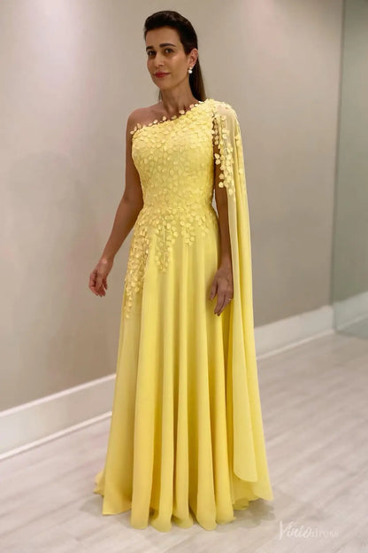 MM009-Evening Dresses 2026-Viniodress-Yellow-Custom Size-