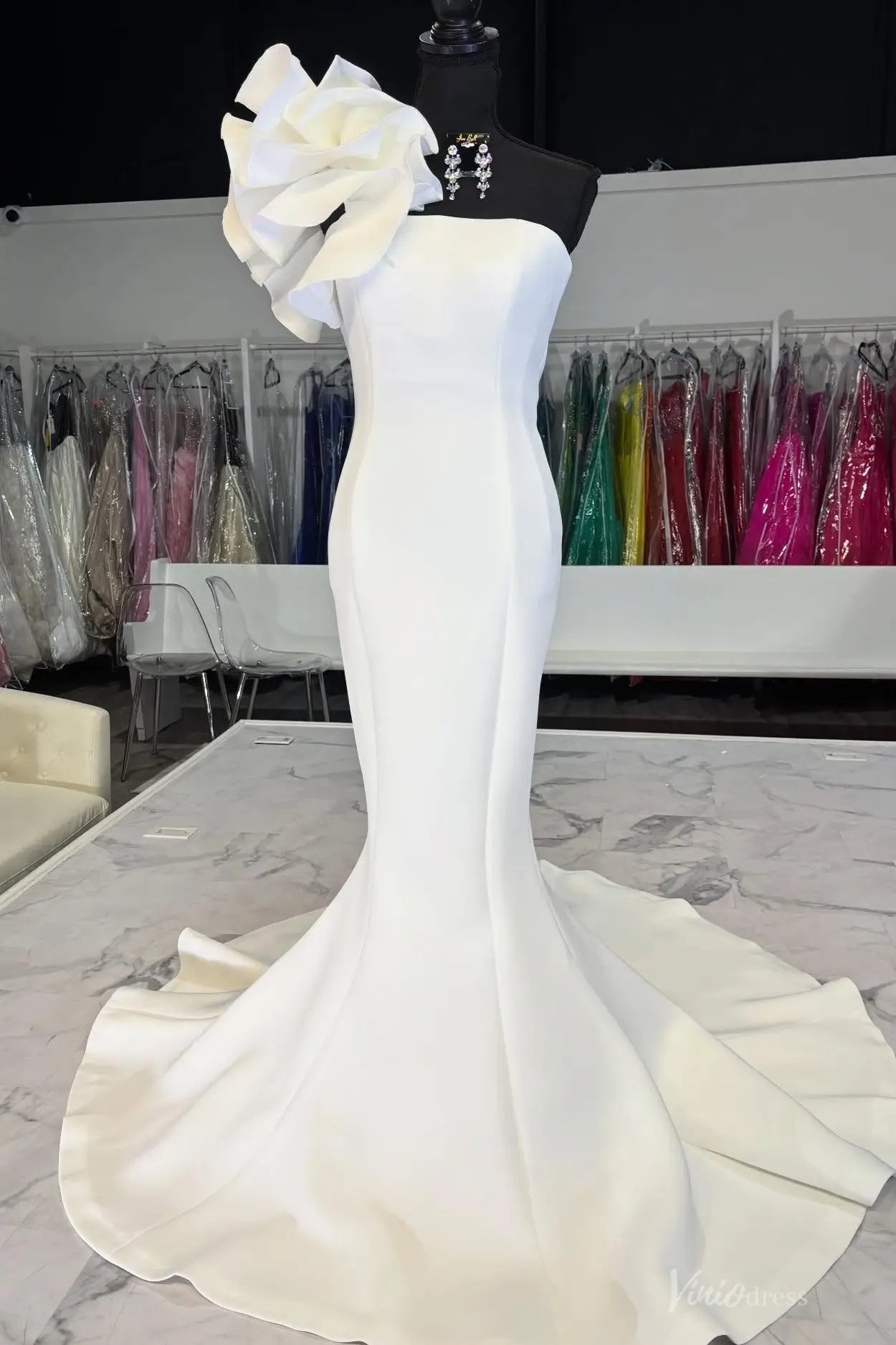 SS220-prom dresses 2026-Viniodress-Red-Custom Size-