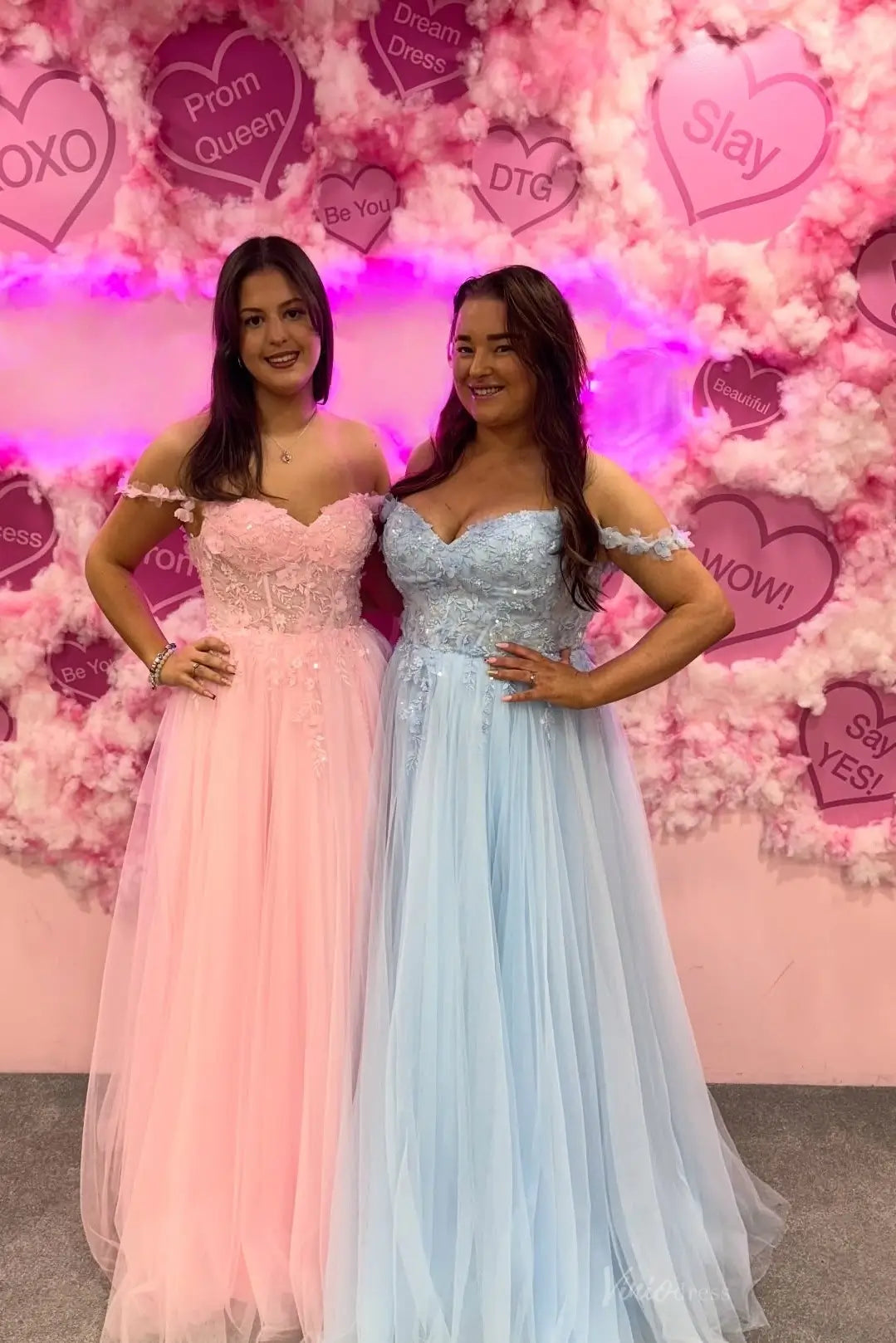 TU020-prom dresses 2026-Viniodress-Pink-Custom Size-