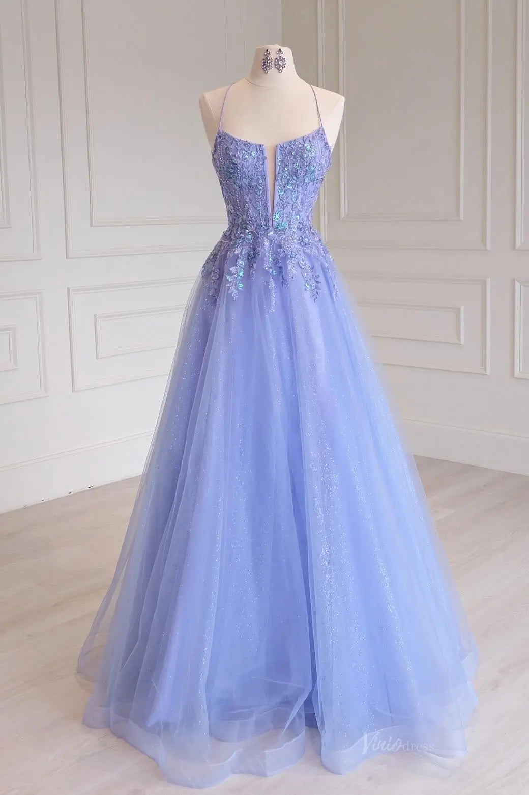 TU023-prom dresses 2026-Viniodress-Periwinkle-US 0-
