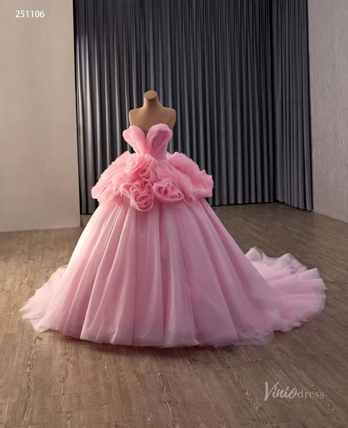 251106-Quinceanera Dresses 2026-Viniodress-Pink-Custom Size – Add Measurements in Cart-