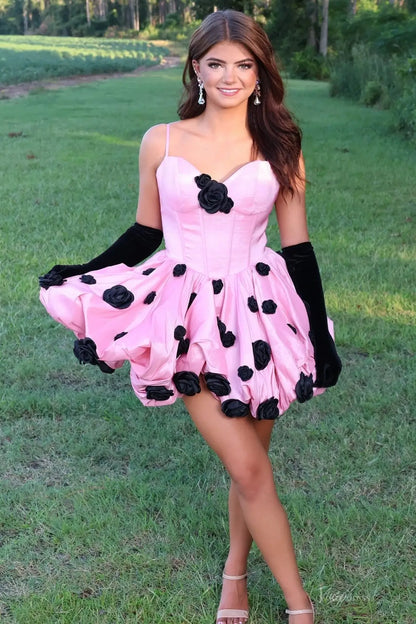 HS026-Homecoming Dresses 2026-Viniodress-Pink-Custom Size – Add Measurements in Cart-