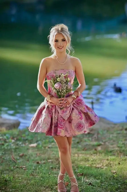 JC018-Homecoming Dresses 2026-Viniodress-Pink-Custom Size-