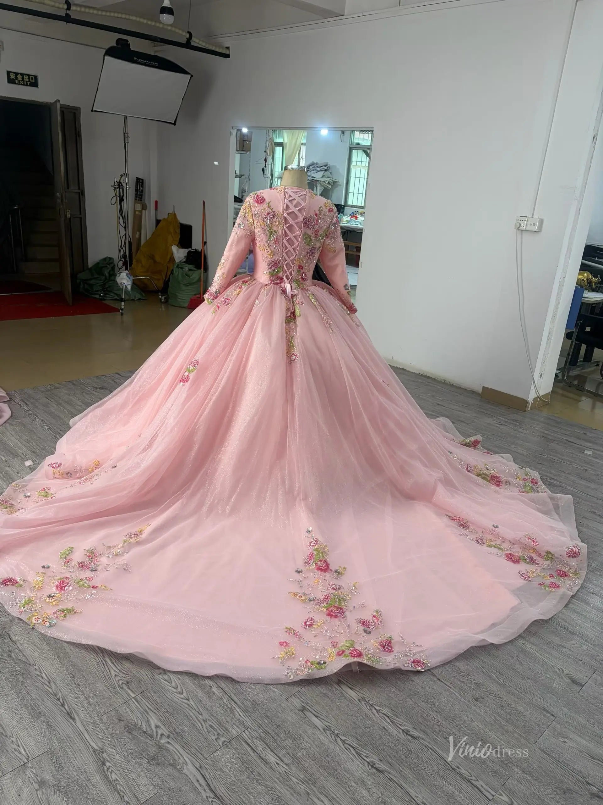 251082-wedding dresses 2026-Viniodress-As Picture-Custom Size-