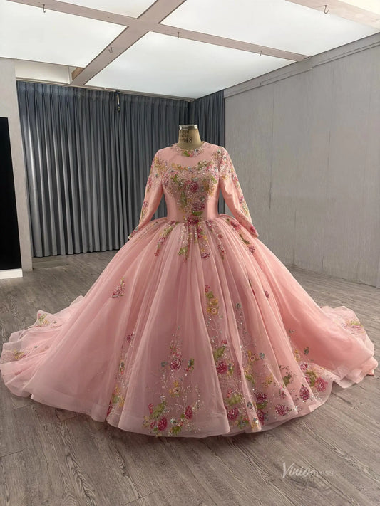 251082-wedding dresses 2026-Viniodress-As Picture-Custom Size-