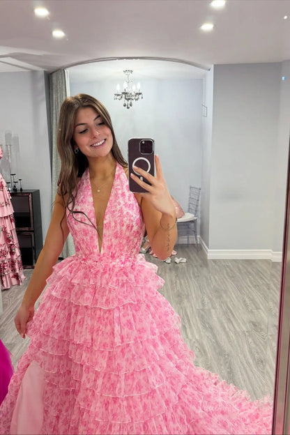 RFH02-prom dresses 2026-Viniodress-Pink-Custom Size – Add Measurements in Cart-