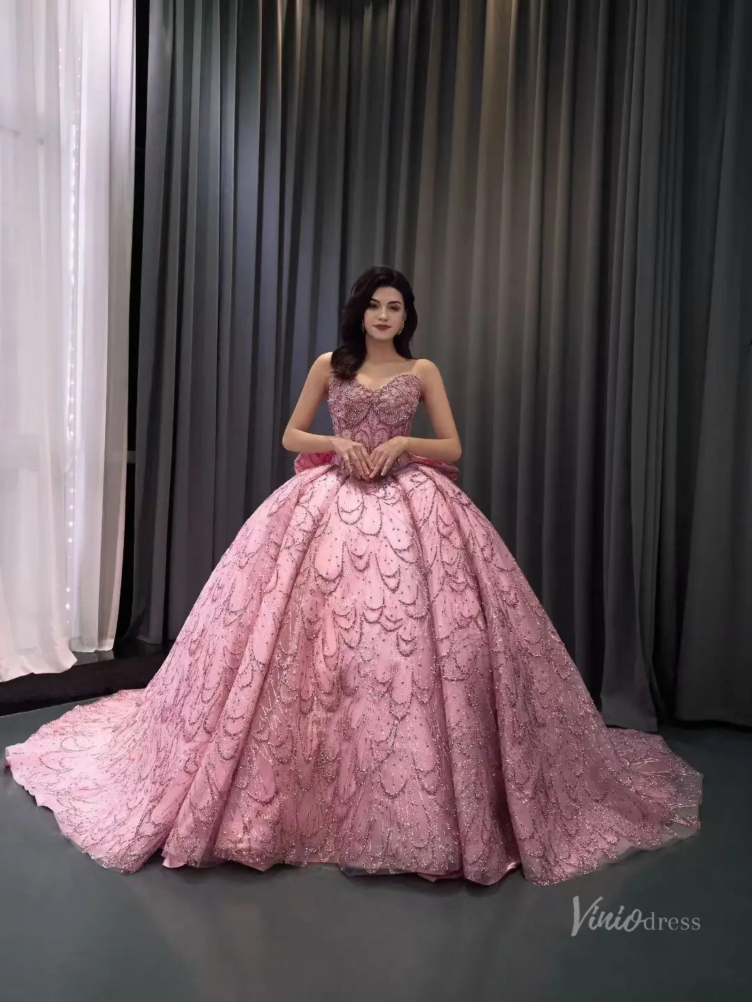261016-prom dresses 2026-Viniodress-Dusty Rose-Custom Size – Add Measurements in Cart-