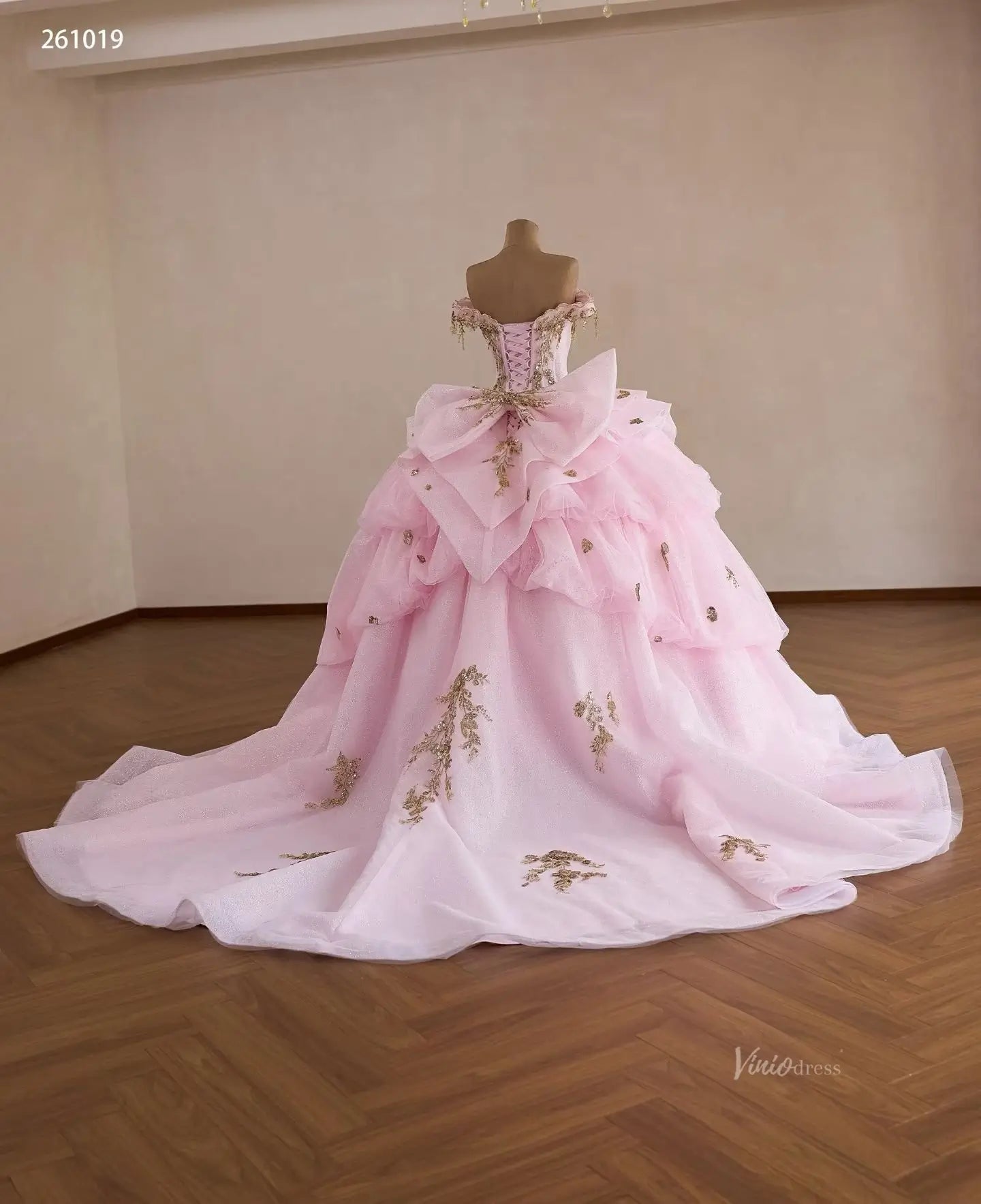 261019 80cm-Quinceanera Dresses 2026-Viniodress-Pink-Custom Size – Add Measurements in Cart-