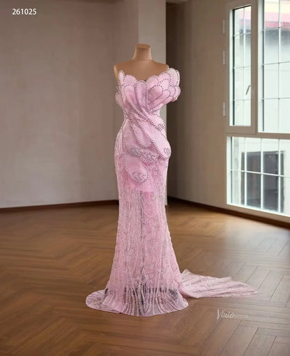 261025-Couture Gown 2026-Viniodress-Pink-Custom Size – Add Measurements in Cart-
