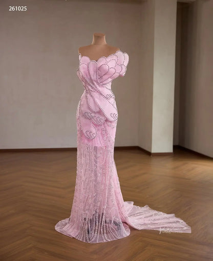 261025-Couture Gown 2026-Viniodress-Pink-Custom Size – Add Measurements in Cart-