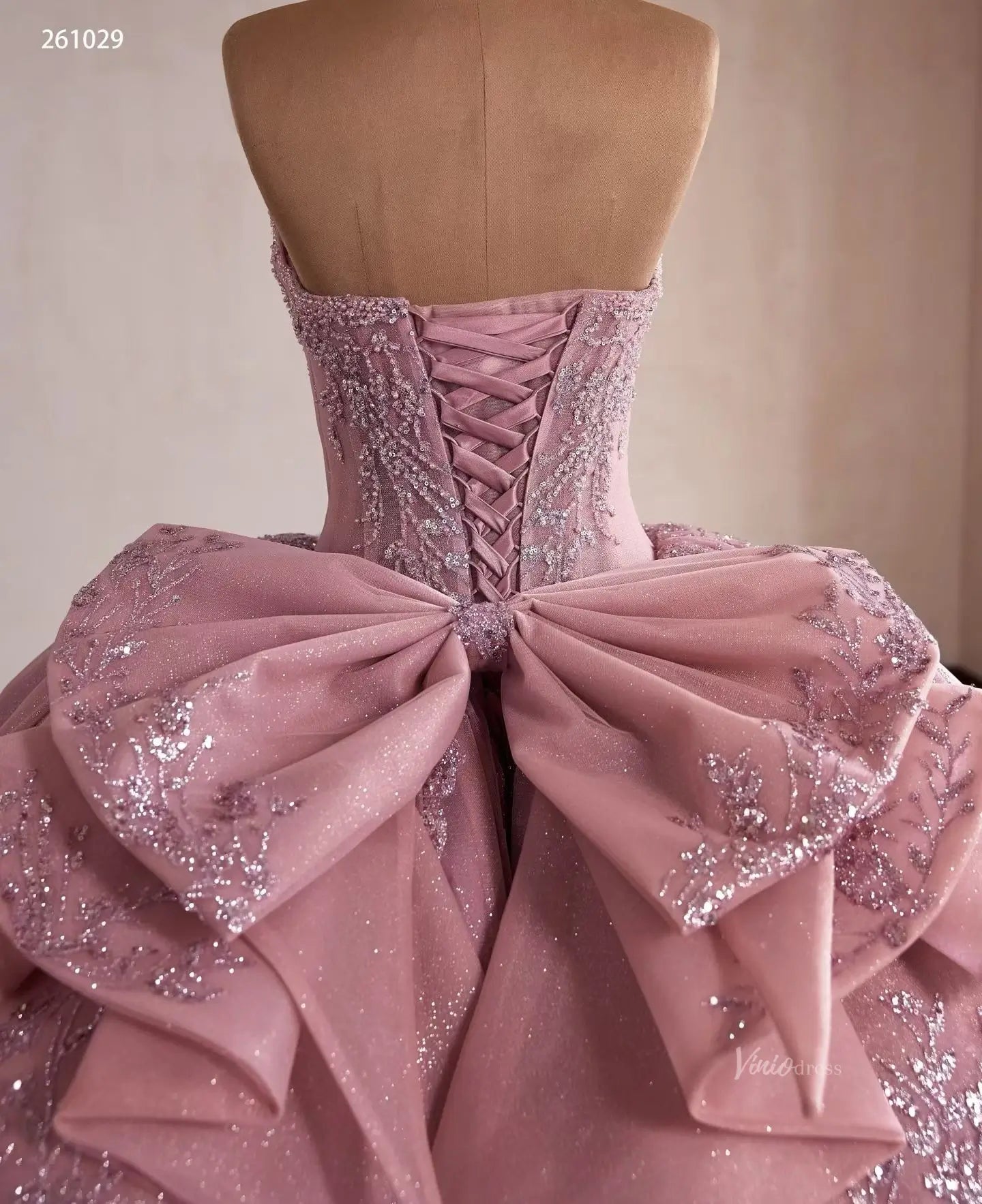 261029 1meter-Quinceanera Dresses 2026-Viniodress-Pink-Custom Size – Add Measurements in Cart-