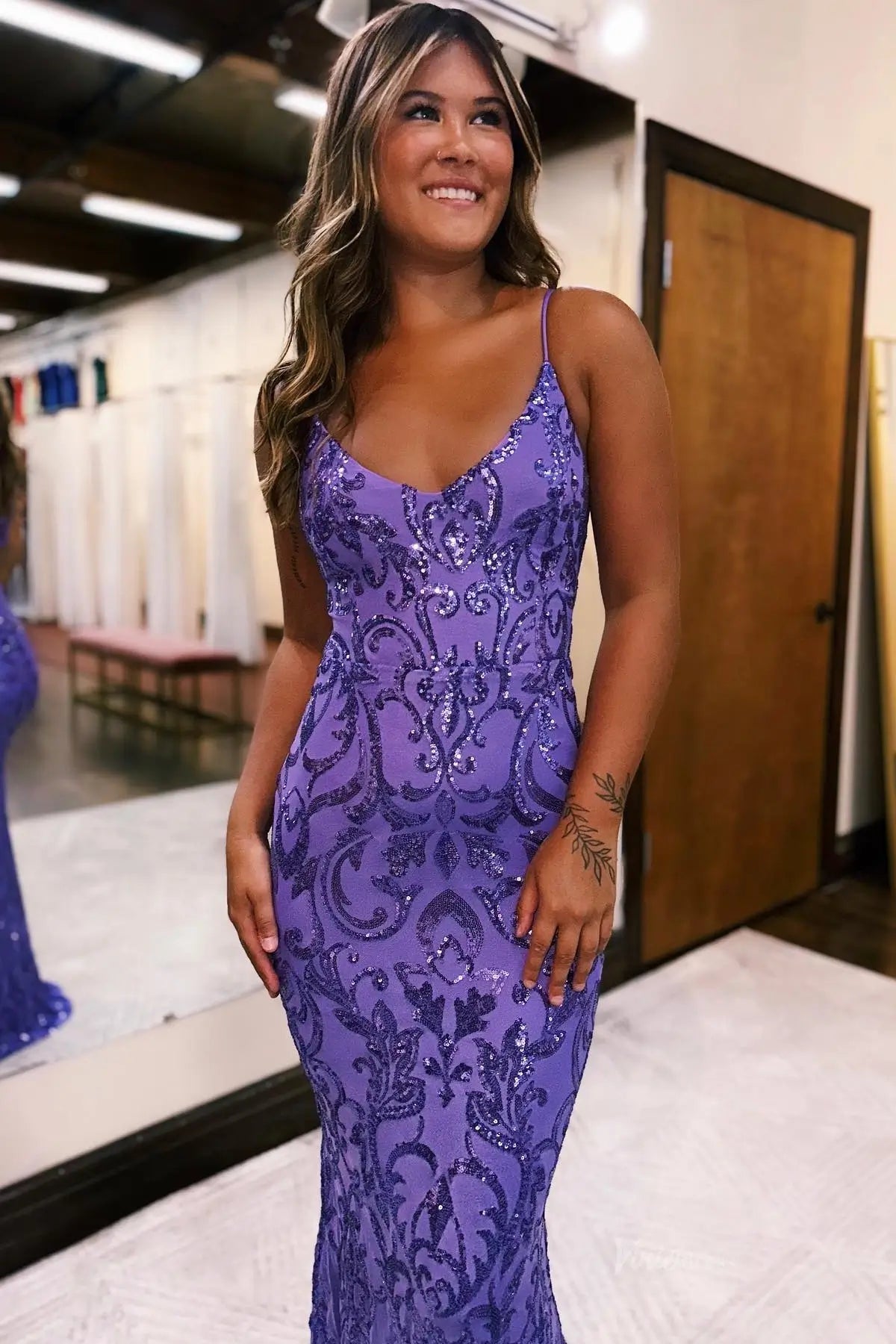 SQ041-prom dresses 2026-Viniodress-Royal Purple-US 0-