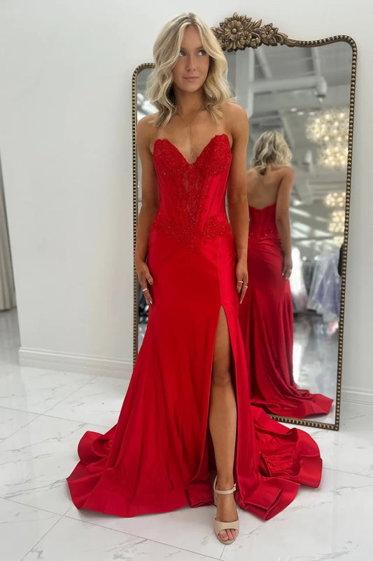 SS379-Prom Dresses 2026-Viniodress-Red-Custom Size-