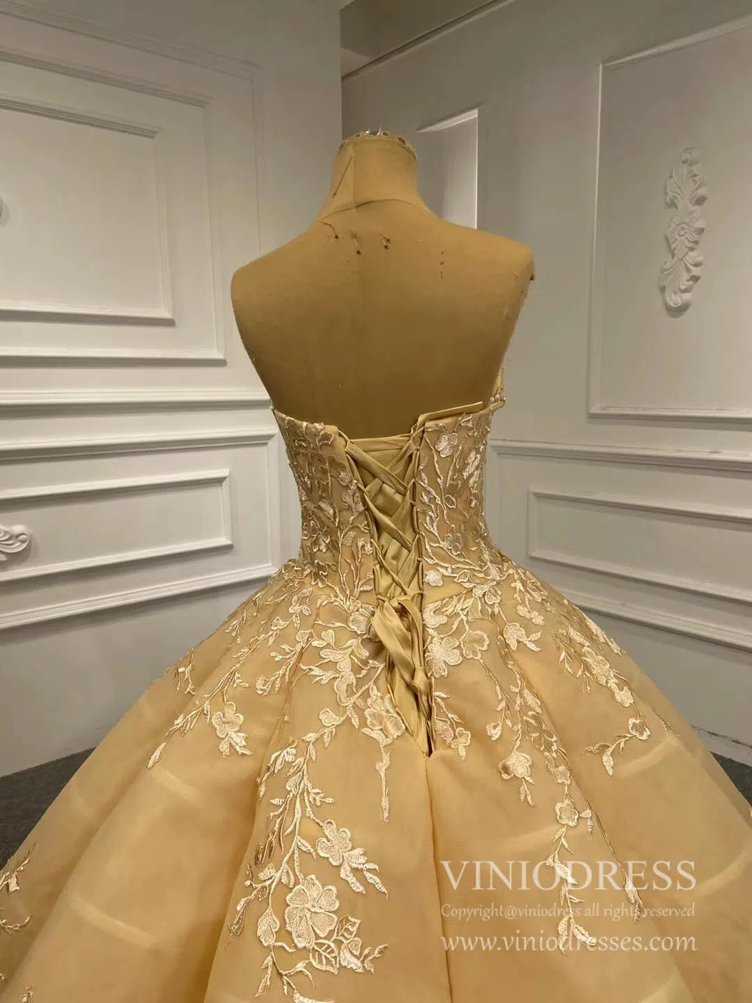 Red Cinderella Quinceañera Ball Gown | Long Sleeve Debut Dress with Corset Back 66699 viniodress-Quinceanera Dresses 2025 -Viniodress-Red-Custom Size-