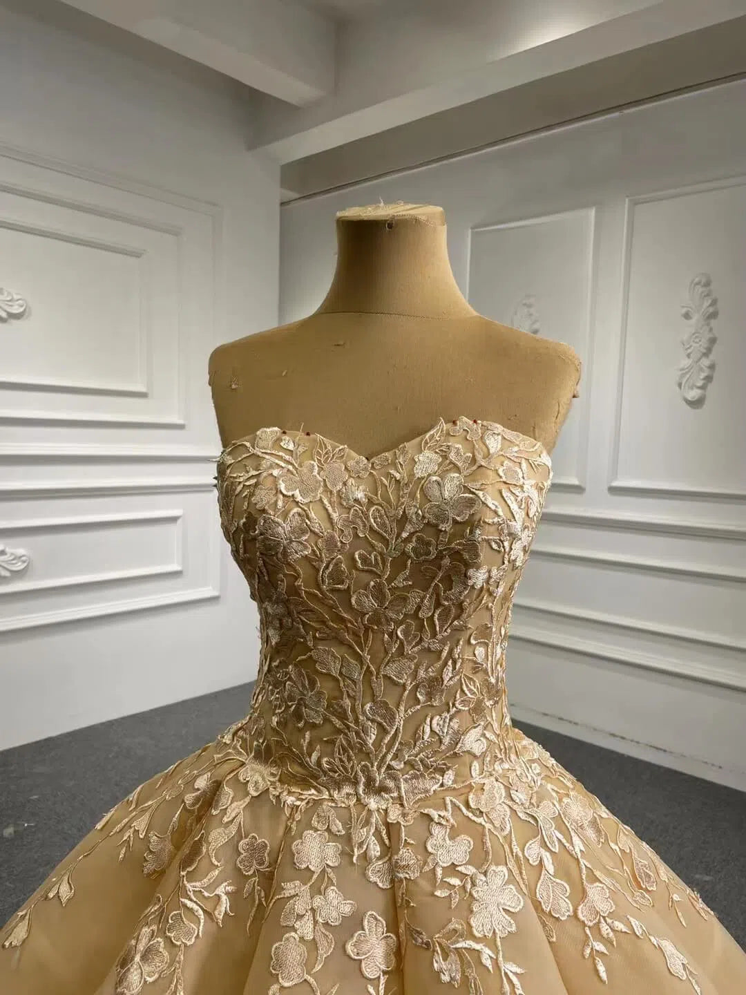 Red Cinderella Quinceañera Ball Gown | Long Sleeve Debut Dress with Corset Back 66699 viniodress-Quinceanera Dresses 2025 -Viniodress-Red-Custom Size-