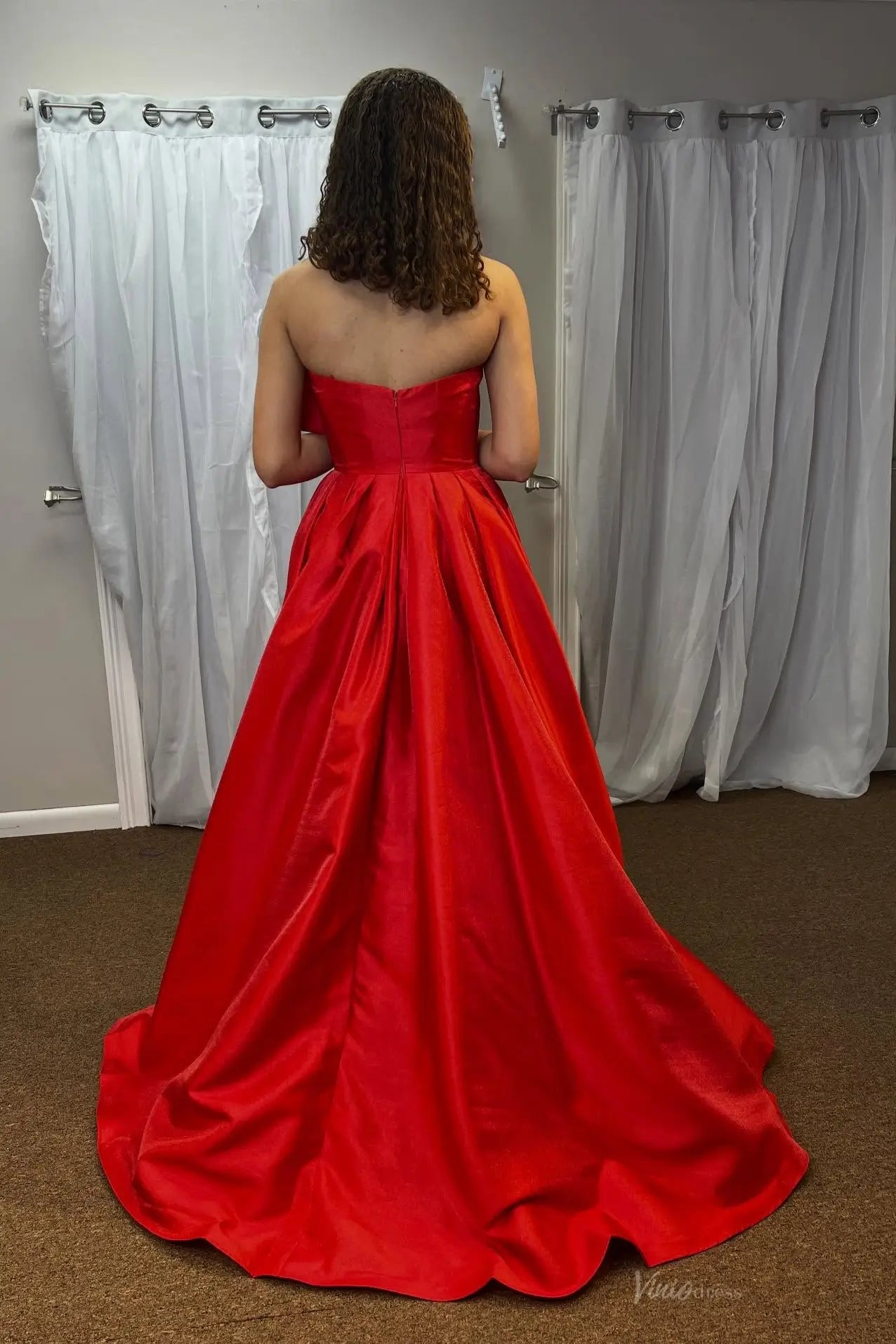 AS068不转-prom dresses 2026-Viniodress-Teal-Custom Size-