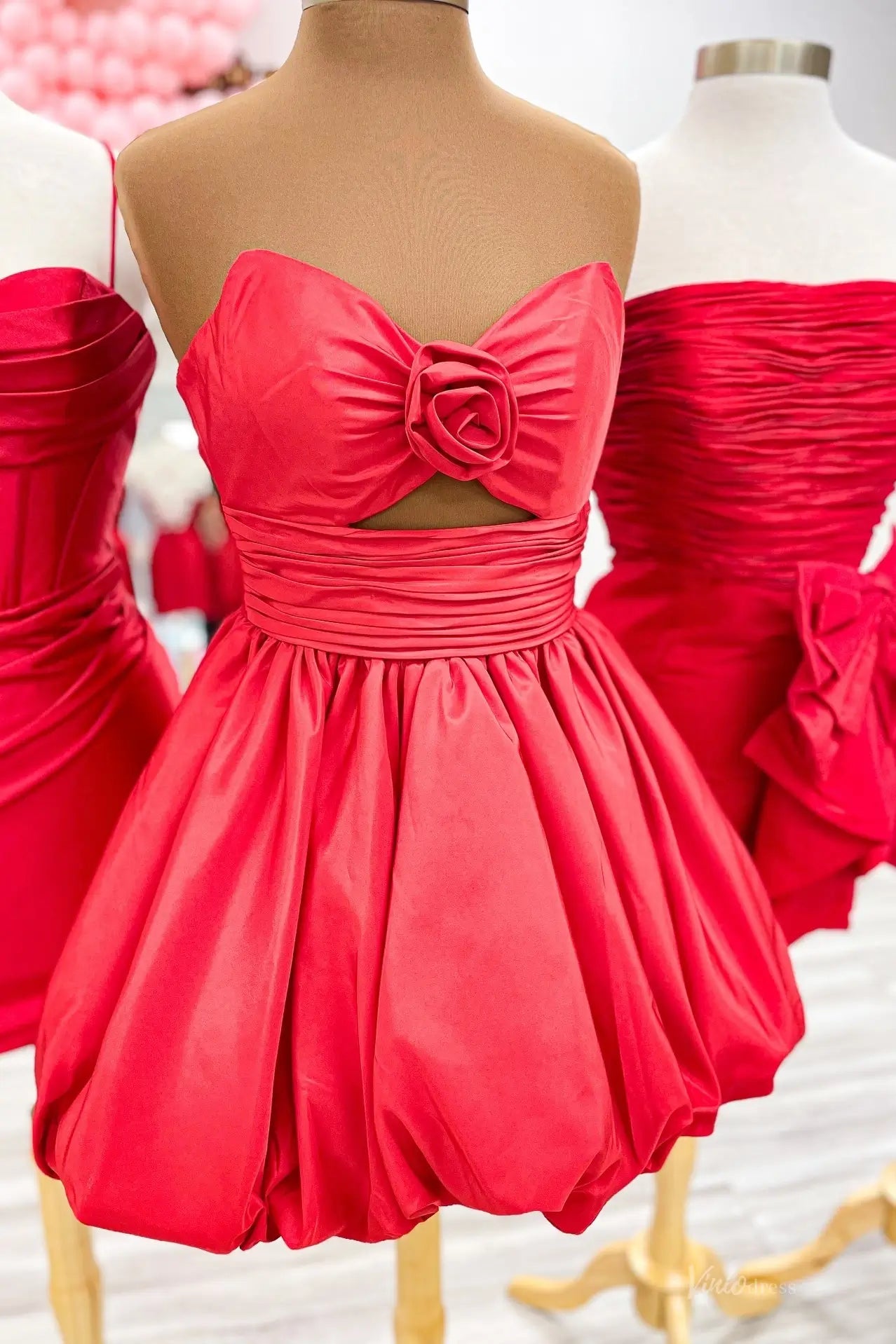 HB009-Homecoming Dresses 2026-Viniodress-A-Red-Custom Size – Add Measurements in Cart