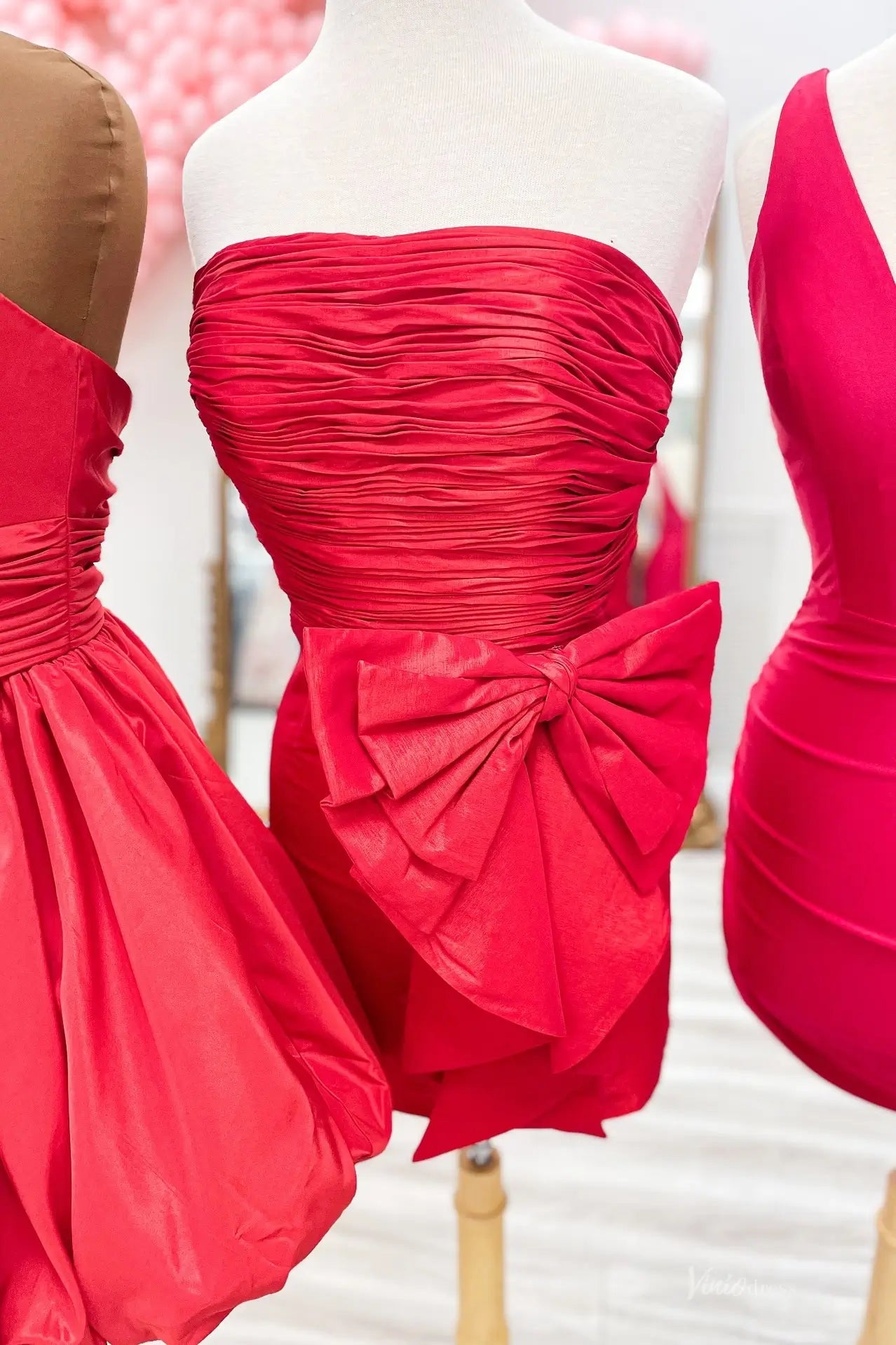 HB009-Homecoming Dresses 2026-Viniodress-A-Red-Custom Size – Add Measurements in Cart
