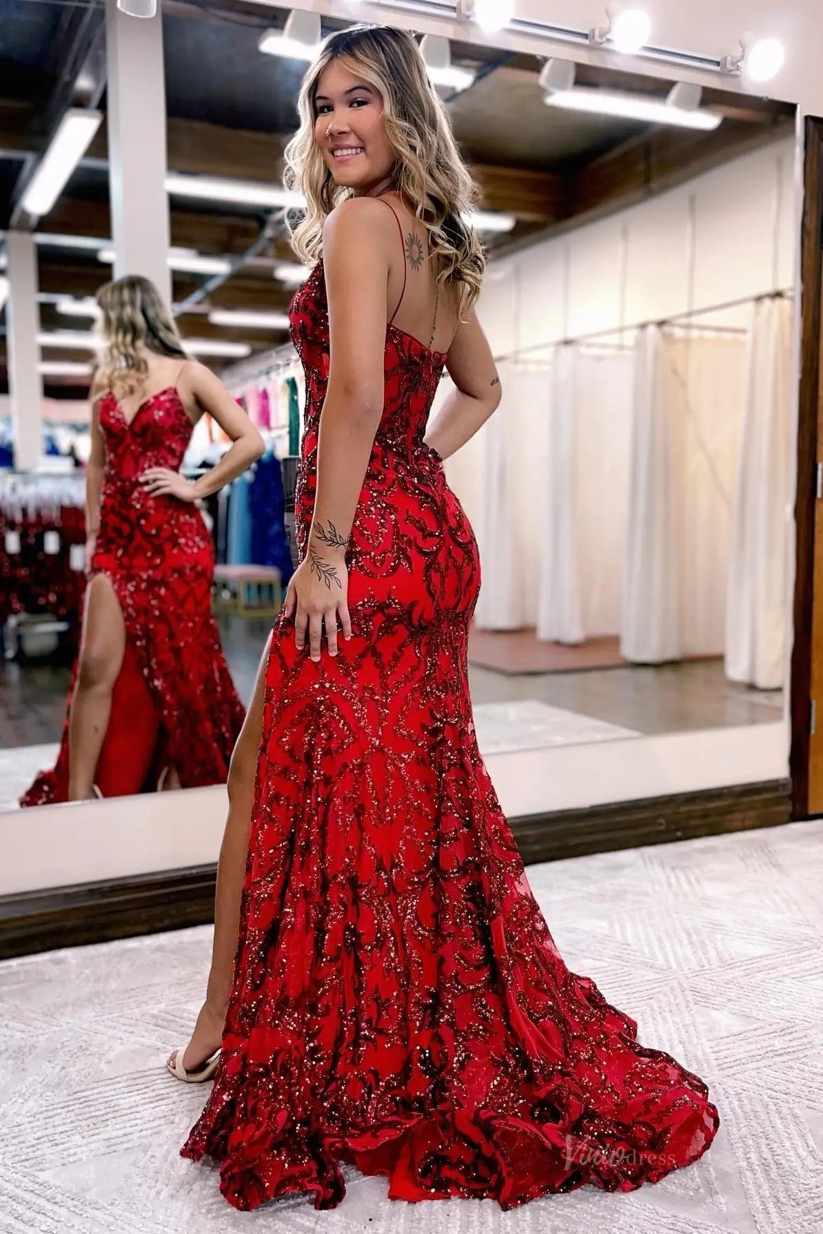 SQ032-prom dresses 2026-Viniodress-Red-US 0-