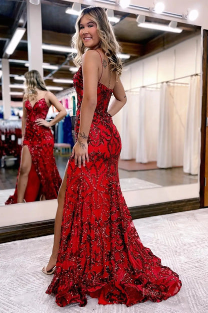 SQ032-prom dresses 2026-Viniodress-Red-US 0-