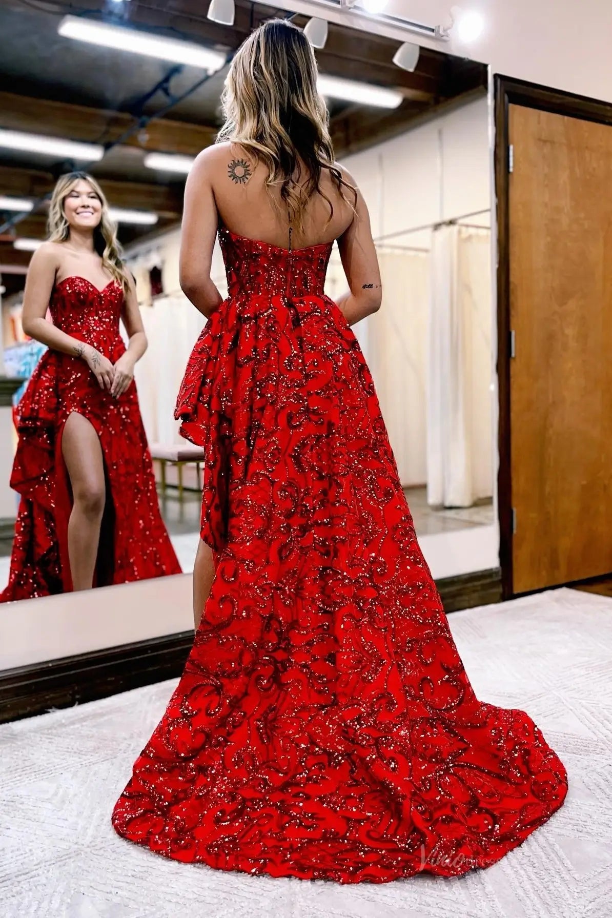 SQ036-Prom Dresses 2026-Viniodress-Red-US 0-