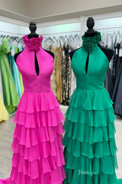 RF311-prom dresses 2026-Viniodress-Blue-Custom Size-