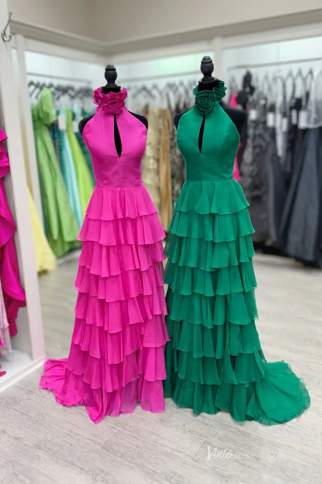 RF311-prom dresses 2026-Viniodress-Blue-Custom Size-