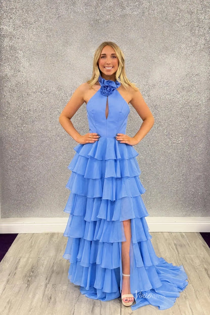 RF311-prom dresses 2026-Viniodress-Blue-Custom Size-