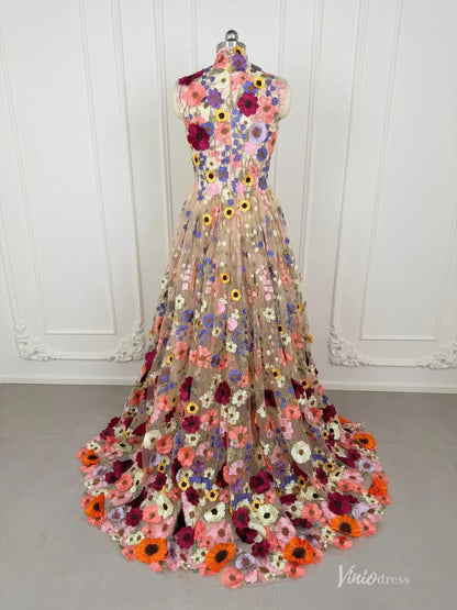 FW265-wedding dresses 2026-Viniodress-Pink-Custom Size – Add Measurements in Cart-