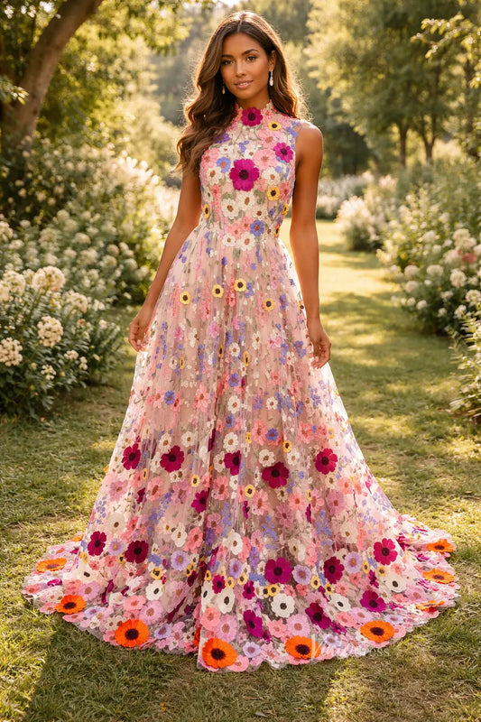 FW265-wedding dresses 2026-Viniodress-Pink-Custom Size – Add Measurements in Cart-