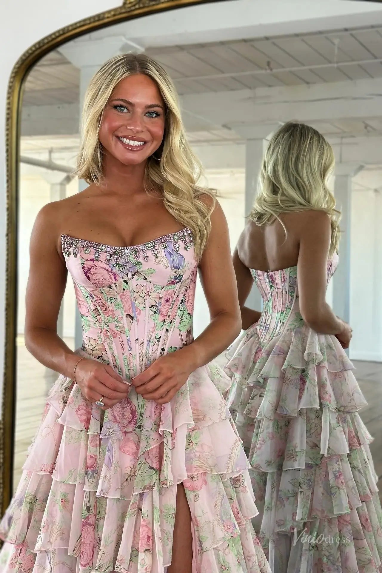 RFH001-prom dresses 2026-Viniodress-Pink-Custom Size – Add Measurements in Cart-