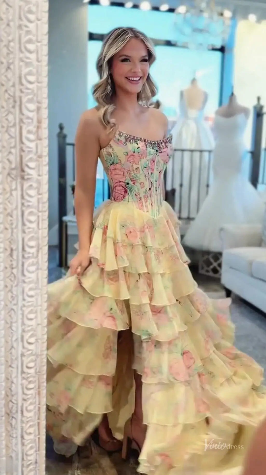 RFH001-prom dresses 2026-Viniodress-Pink-Custom Size – Add Measurements in Cart-