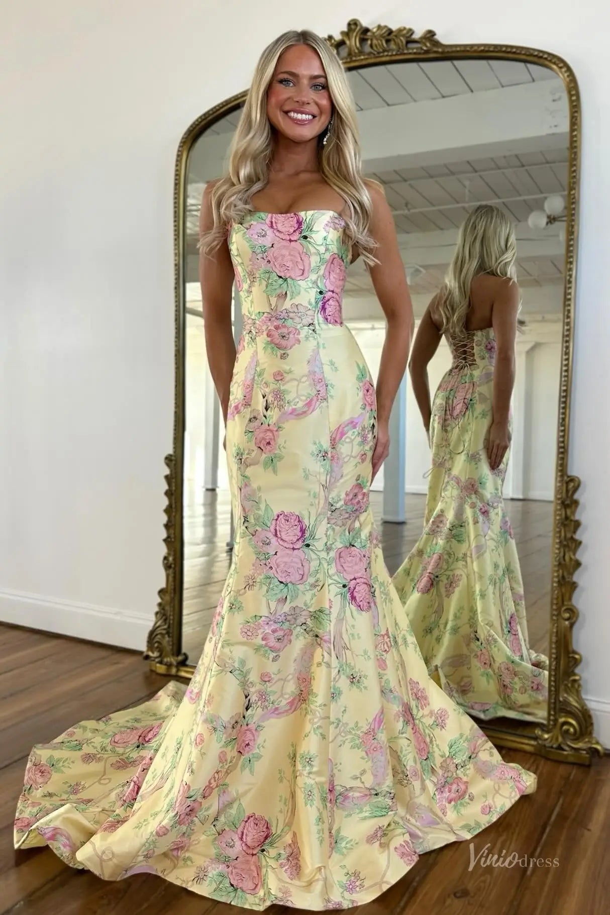 SS391-prom dresses 2026-Viniodress-Pink-Custom Size – Add Measurements in Cart-